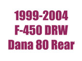 1999-2004 F450 DRW Dana 80 Rear Axle